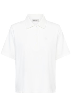 My Essential Wardrobe, MWNUPTI SHORT SLEEVE - Polo - snow white