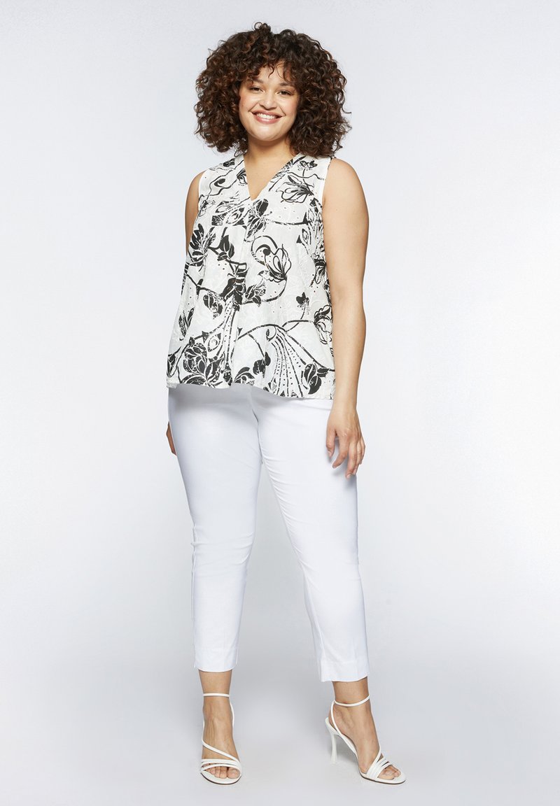 Fiorella Rubino SANGALLO Blusa bianco/blanco