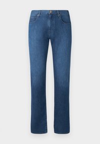 Sirgete säärtega teksad - light blue denim