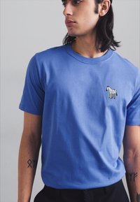 PS Paul Smith MENS ZEBRA - Basic T-shirt - cobal blue