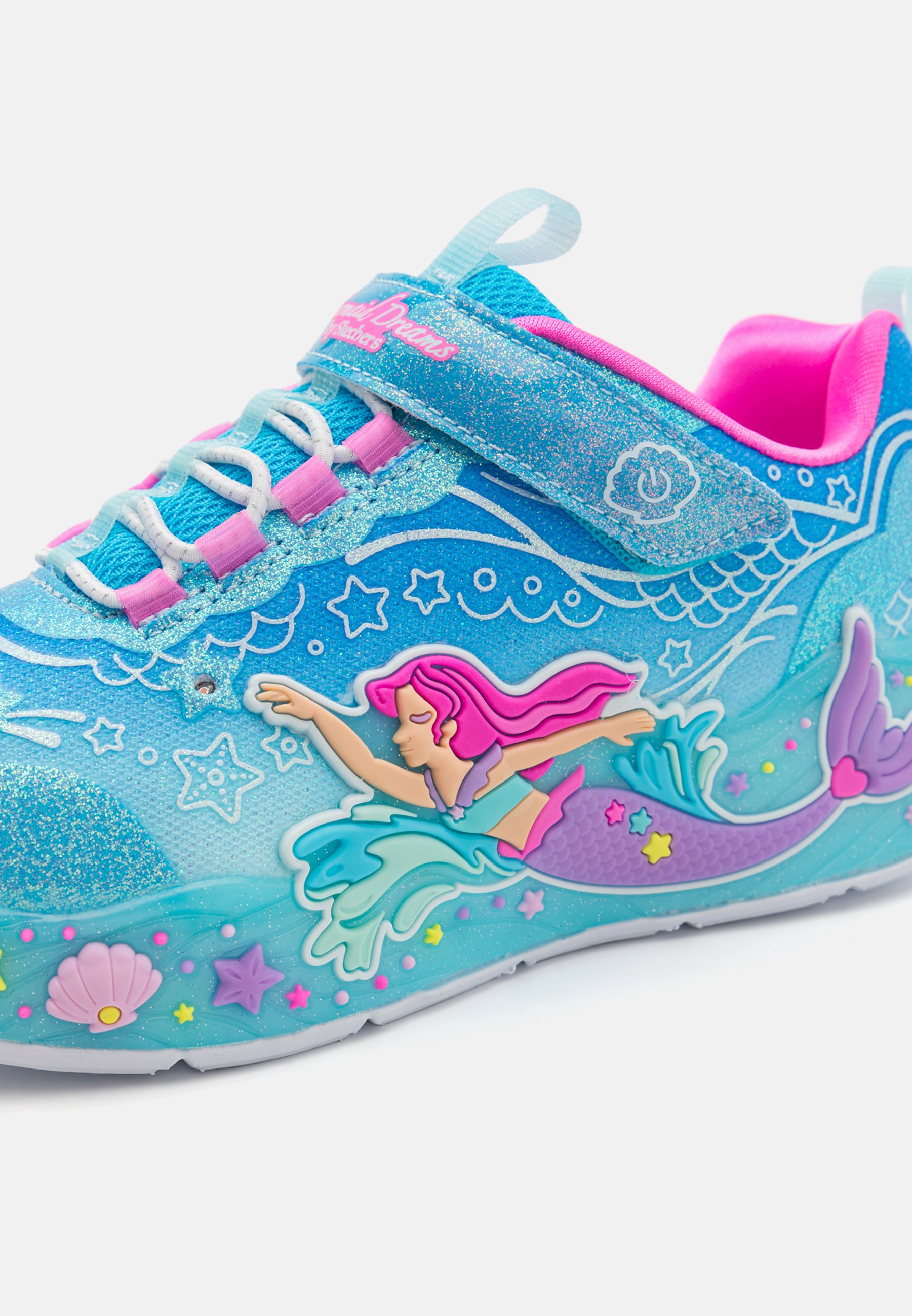 ドリーマーデザインズ Nerina Skechers MERMAID DREAMS - Sneakers low - blue sparkle/multi