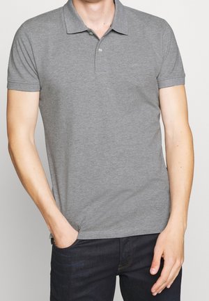 Poloshirt - mottled grey