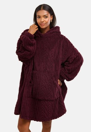 COSY LOUNGE  - Badekåber - burgundy cable