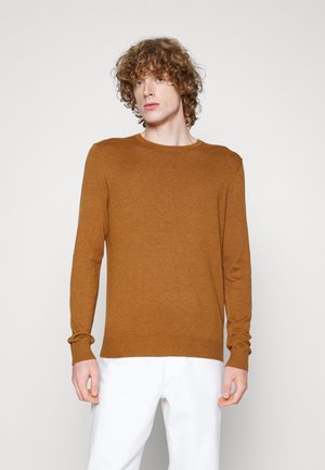 Jack & Jones JJEEMIL CREW NECK - Maglione - rubber