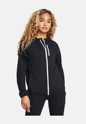 Under Armour LAUNCH LIGHTWEIGHT - Windbreaker - black