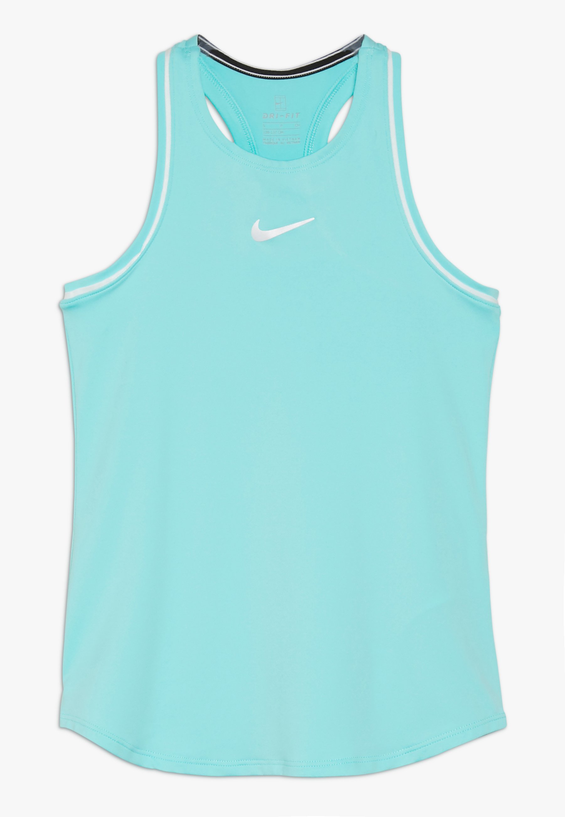 white light aqua nike jacket