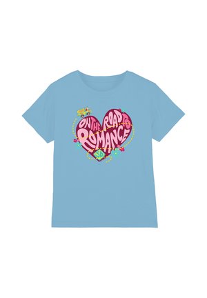 Warner Brothers, SCOOBY DOO! VALENTINE'S DAY ROAD TO ROMANCE UNISEX - Print T-shirt - light blue