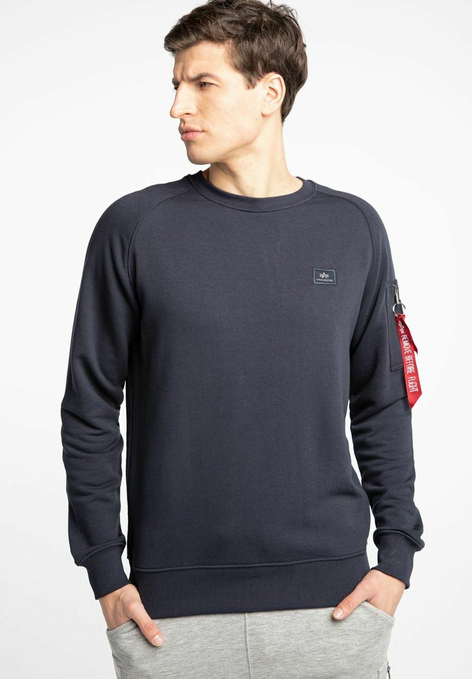 Alpha Industries X-FIT - Sweatshirt - blue/bleu marine - ZALANDO.FR