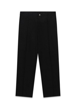 Guess, REGULAR LEG DIAGONAL SWEATPANT - Pantalon classique - jblk jet black a