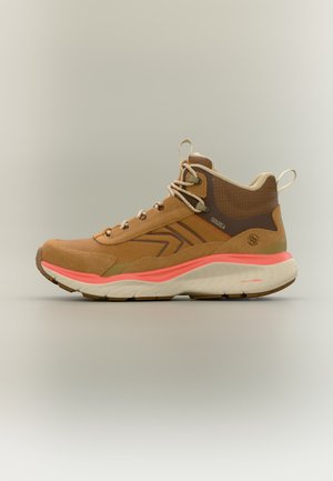 Keen LEIKI MID WP - Baskets montantes - chipmunk/birch