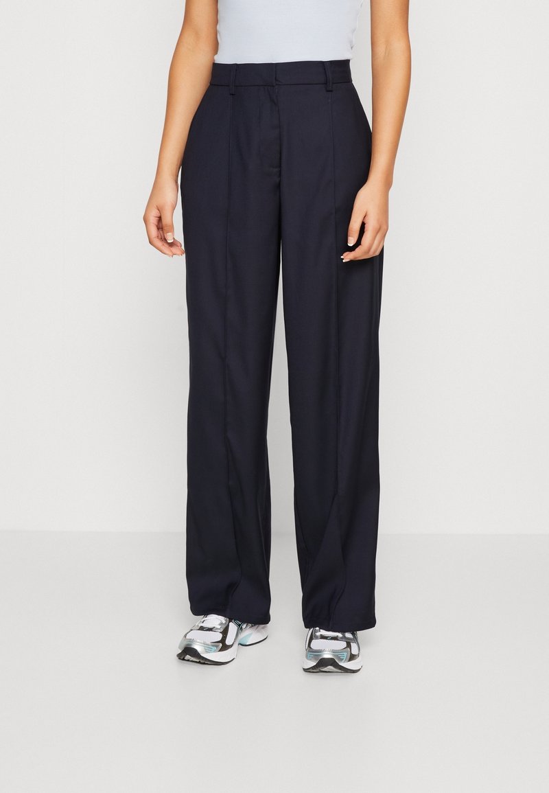 Vero Moda Kalhoty - dark blue