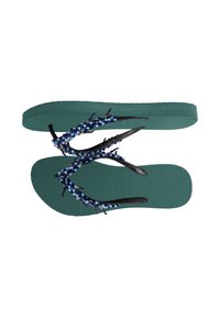 Uzurii PEPPI - Sandales tongs - forest green