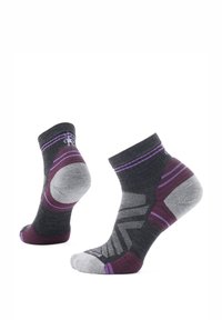 Smartwool HIKE TARGETED CUSHION ANKLE - Chaussettes de sport - charcoal