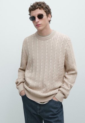Pullover - beige