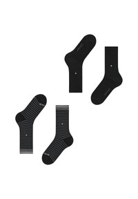 Burlington ONE SIZE EVERYDAY STRIPE SO - MIXED 2-PACK - Socken - schwarz