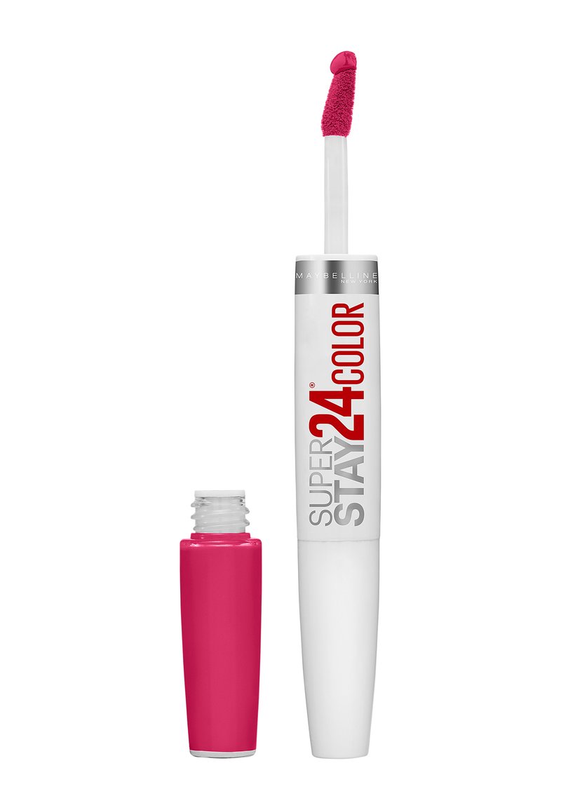 Maybelline New York - SUPER STAY 24H SMILE BRIGHTER - Flüssiger Lippenstift - crisp magenta, Vergrößern