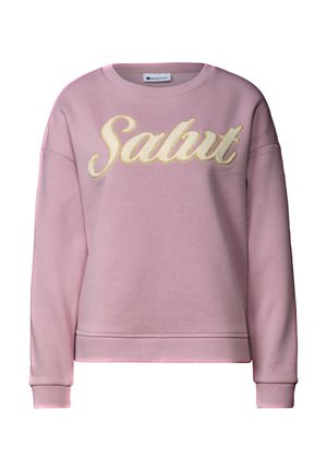 Street One, LONG-SLEEVE SWEATSHIRT WITH ARTWORK - Sweatshirt - quiet rose