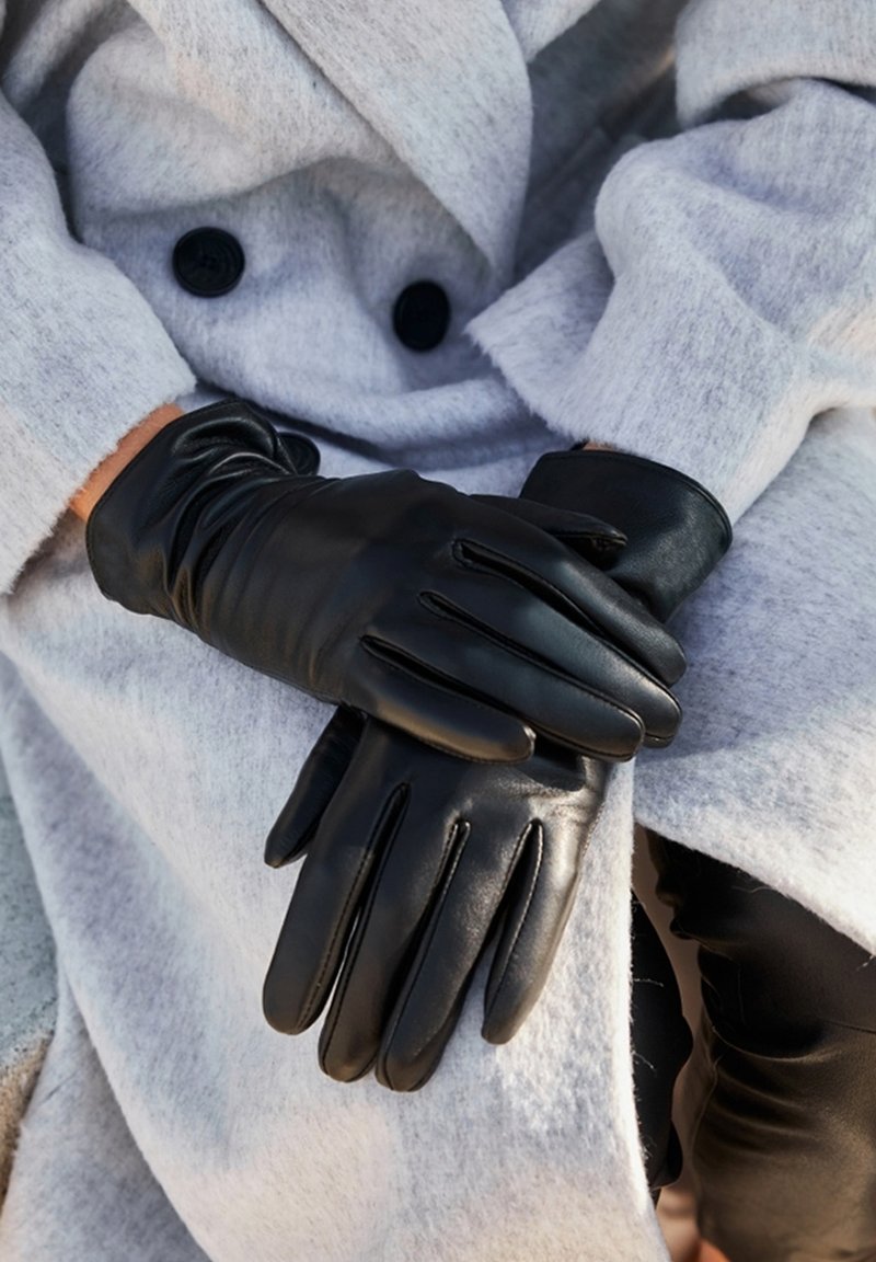 DEPECHE Sõrmkindad - black nero