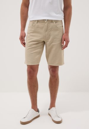 OVS, FIVE-POCKET BERMUDA SHORTS - Shorts - beige