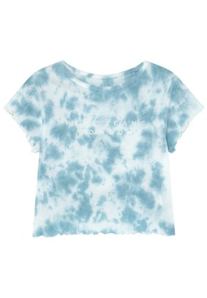 HERMIONE - T-shirt imprimé - dazed blue