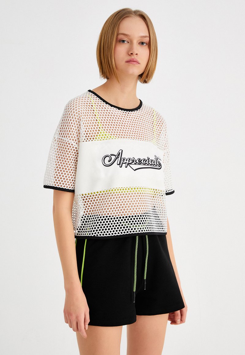 Koton T-shirt print wit