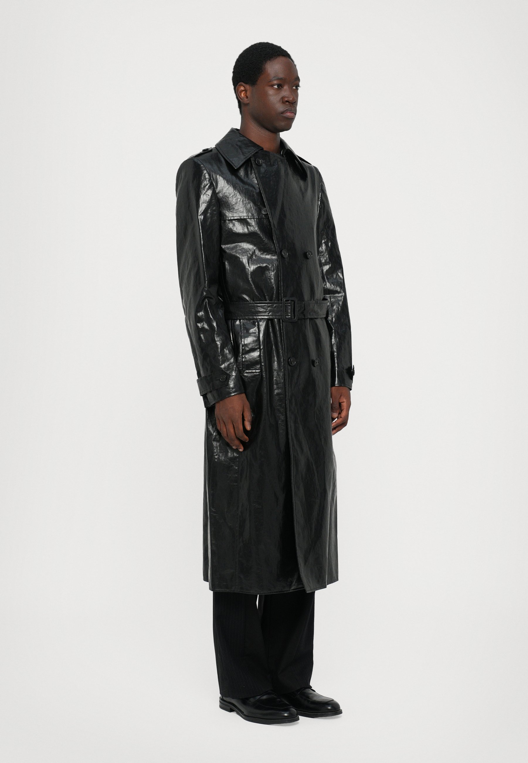 MM6 Maison Margiela Trenchcoat - black - Zalando.co.uk