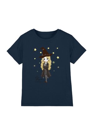Cotton Soul, HARRY POTTER LUNA LOVEGOOD QUOTE AND STARS UNISEX - Print T-shirt - dark blue