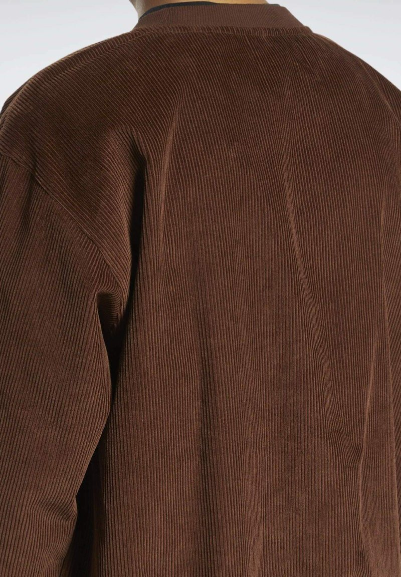 reebok classic jacket mens brown