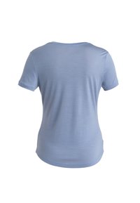 icebreaker WOMEN SPHERE SCOOP TEE - T-shirt - bas - LIGHT BLUE