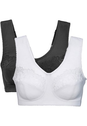 2 PACK - Alustoppi - black  white
