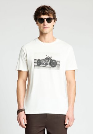 Calliope, T-SHIRT STAMPA - T-Shirt print - bianco lana