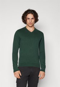 Pier One - Jumper - mottled dark green Thumbnail Image 1