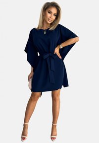 NUMOCO WITH SLEEVES - Kokteiļkleita/ballīšu kleita - navy