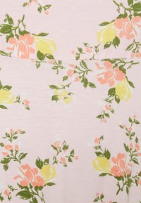 Missguided Plus FLORAL SKATER MILKMAID DRESS - Vestido de dia - pink