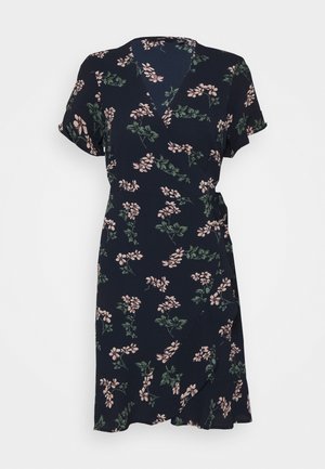 VMSAGA WRAP DRESS - Sukienka letnia - navy blazer