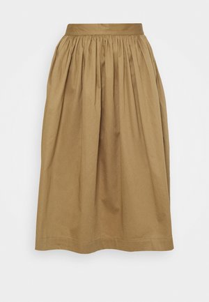 SLFWANDA MIDI SKIRT - Áčková sukně - kelp