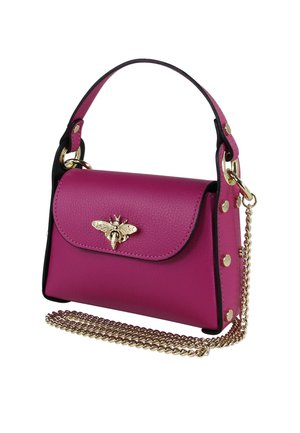 DrachenLeder, Handtasche - pink fuchsia
