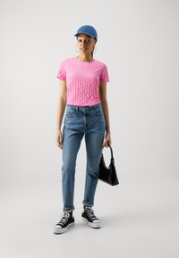 Pieces PCHOLLY - Bluza - pink carnation