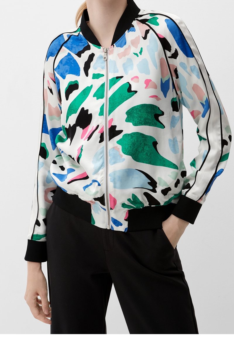 s.Oliver Giubbotto Bomber - off-white