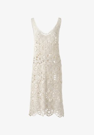 IZIA, IZIA DRESS - Gebreide jurk - offwhite