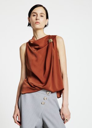 SIMIL - Top - caramello