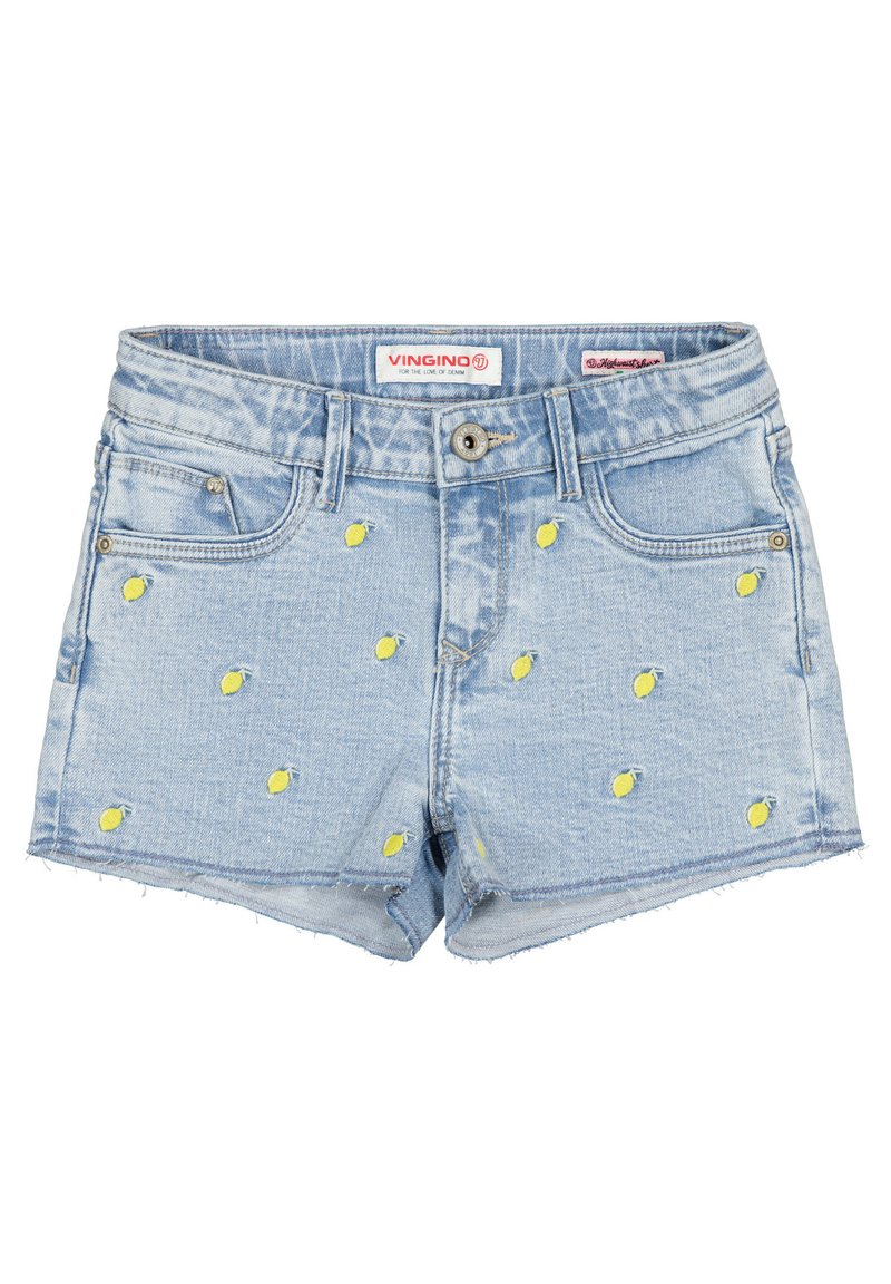 Kinder Jeggings | Vingino DAFINA LEMON Jeans Shorts light bleach/blau - FS99740 Kinder Jeggings | Vingino DAFINA LEMON Jeans Shorts light bleach/blau - FS99740