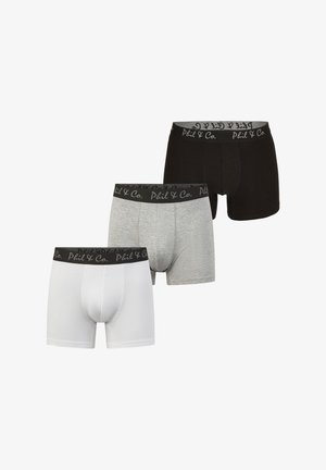 Phil & Co. Berlin, 3 PACK - Trunks - black grey white