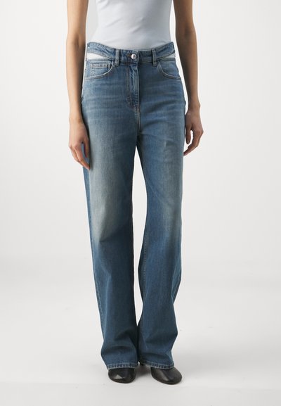 Iro LAMBERTA - Laisvo kirpimo džinsai - mid used denim