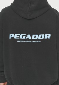 Pegador COLNE LOGO HOODIE - Hoodie - washed black