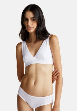 United Colors of Benetton Triangel BH - white