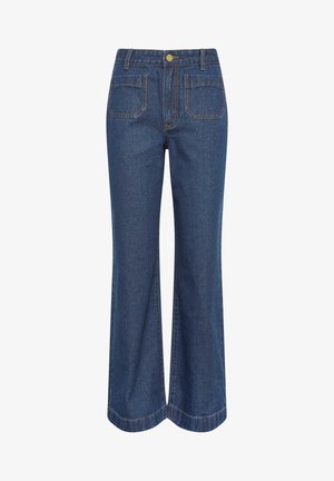 Long Tall Sally, POCKET DETAIL WIDE LEG - Straight leg jeans - indigo