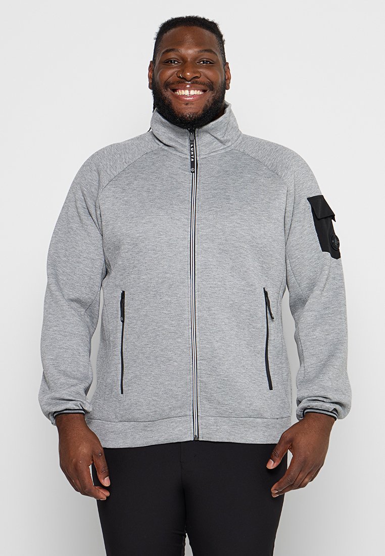 LUHTA Sweater met rits lichtgrijs LUHTA Sweater met rits lichtgrijs