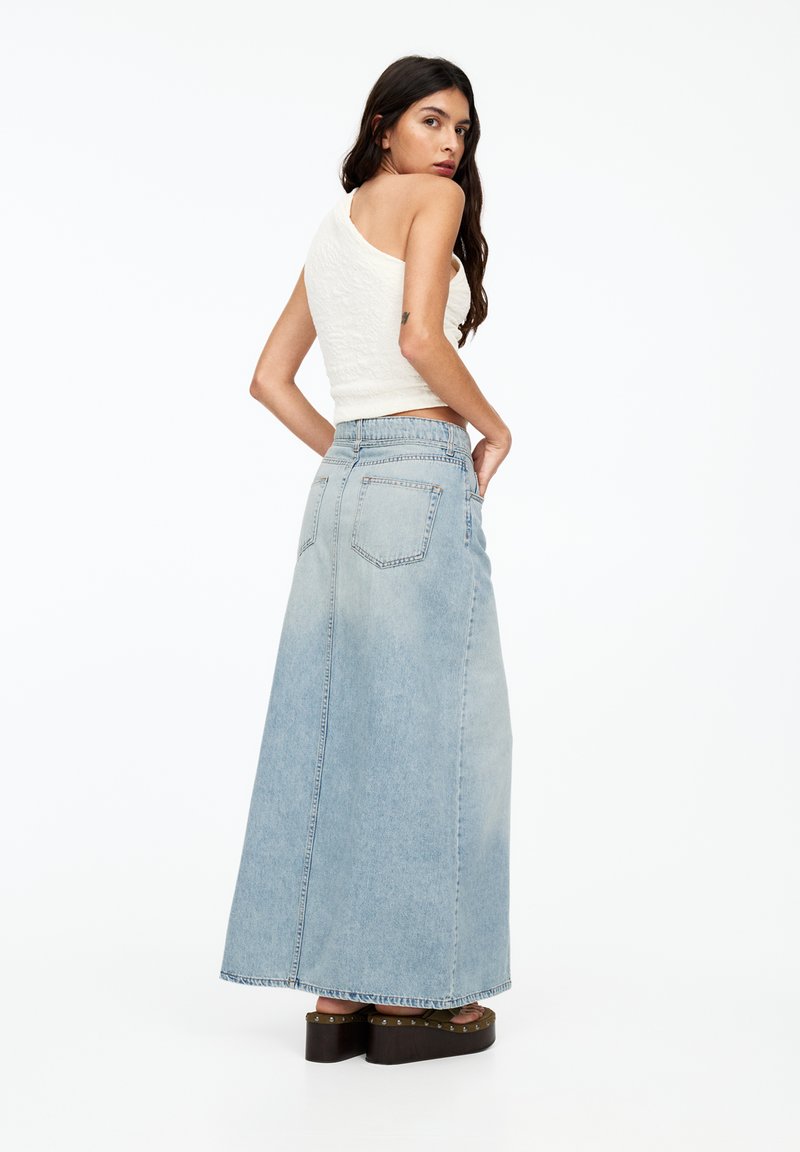 Jeans Abbigliamento Curvy Consigli Curvy Fit Barrel High Jeans Blu