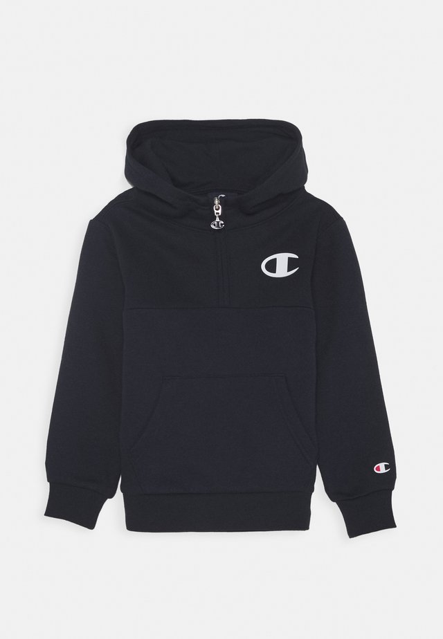 LEGACY AMERICAN CLASSICS HOODED HALF ZIP - Luvtröja - navy